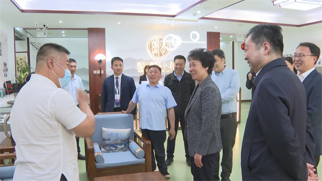  吉林省省委副书记吴海英走访参观东北科技校企一体化产业园 