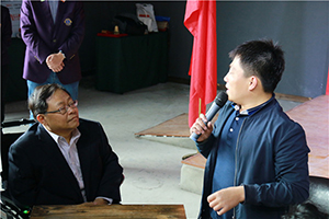 残联领导及中国狮子联会吉林明亮服务队领导莅临东北科技职业技术学校创新工